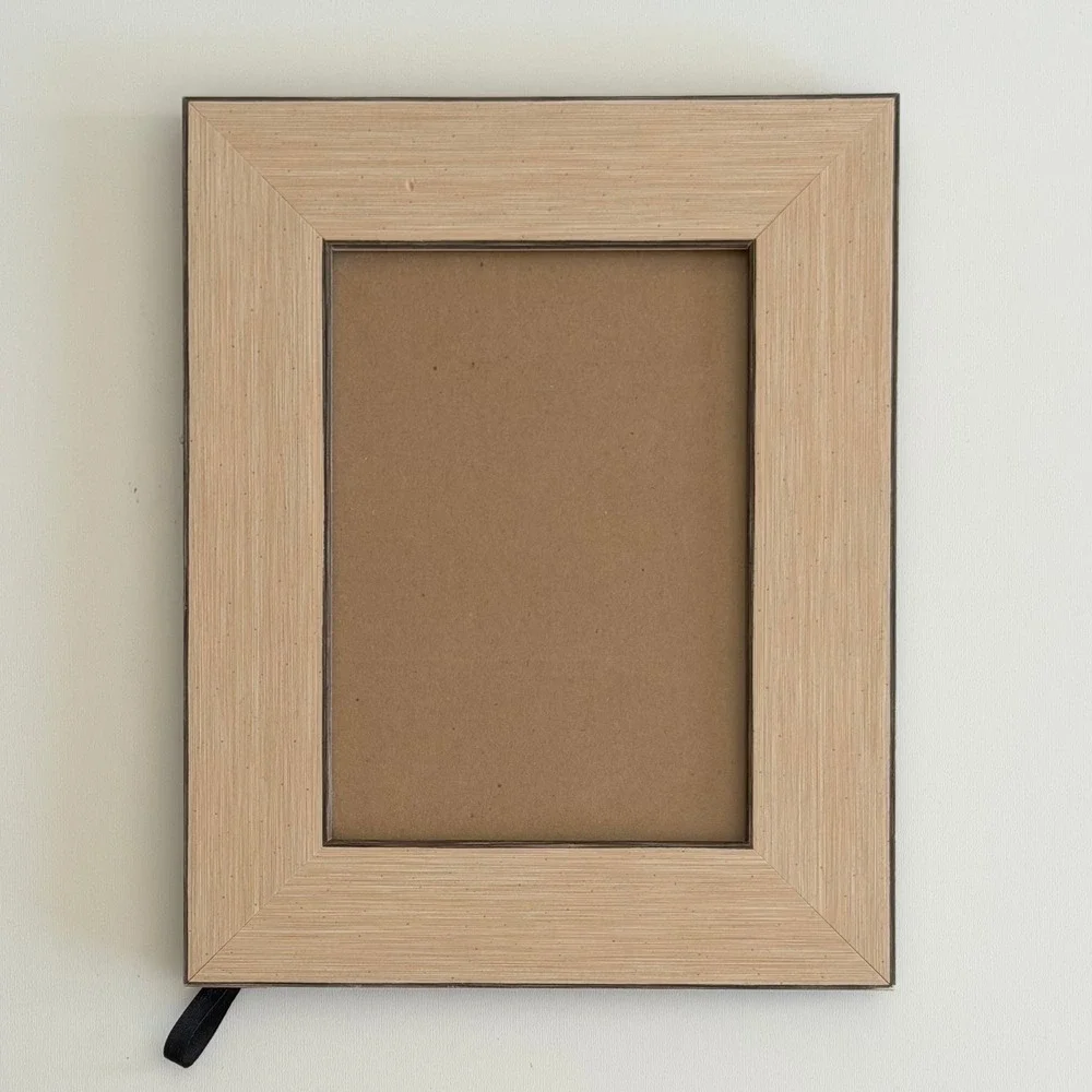 Vintage Picture Frame‎ Wood 5x7 Tan Old World French Cottagecore
